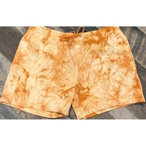 New $50 Chubbies Comfort Shorts Tie Dye Amber Glass Fractal‎ Men's XXL 40-42